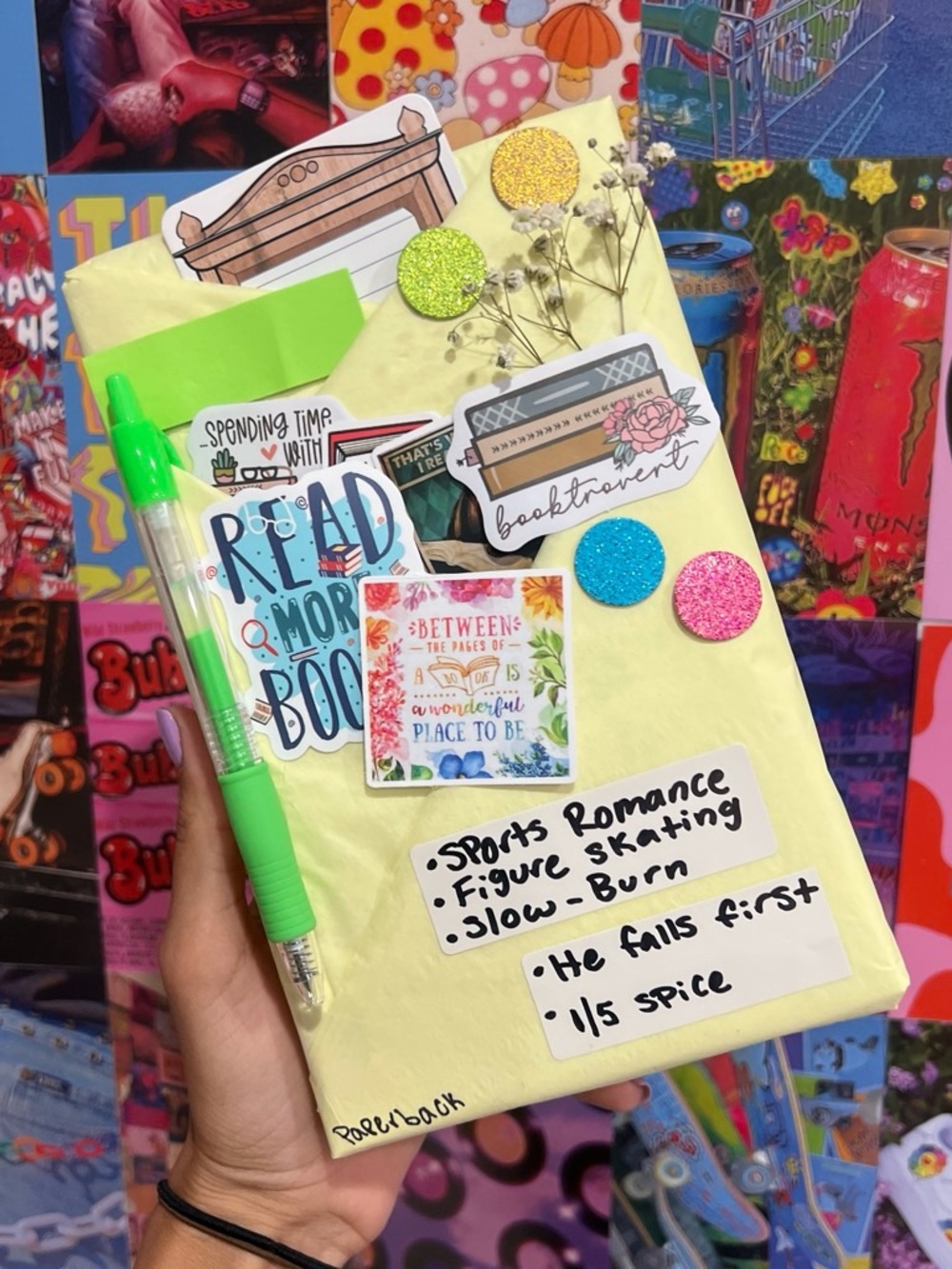 Blind date with a book: genre: romance